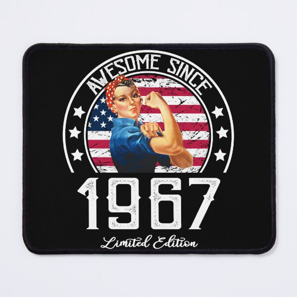 Item preview, Awesome Since 1967 Limited Edition birthday gifts  designed and sold by Mo Foudah.