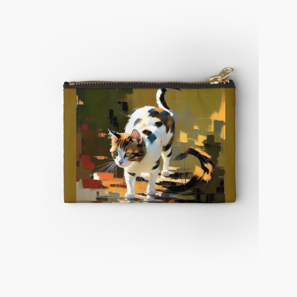 Item preview, Feline Curiosity: A Painting of My Inquisitive Cat designed and sold by KH-GardenEden.