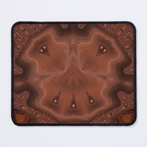Item preview, *FUNNY ABSTRACT PAINTING ALIEN TRIBAL FACE CHOCOLATE MIXTURE MINT GREEN WITH STARRY GREEN ANISE* designed and sold by Ralek.