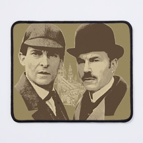 Item preview, Holmes & Watson - The Adventures of Sherlock Holmes - Jeremy Brett, David Burke designed and sold by deusrex007.