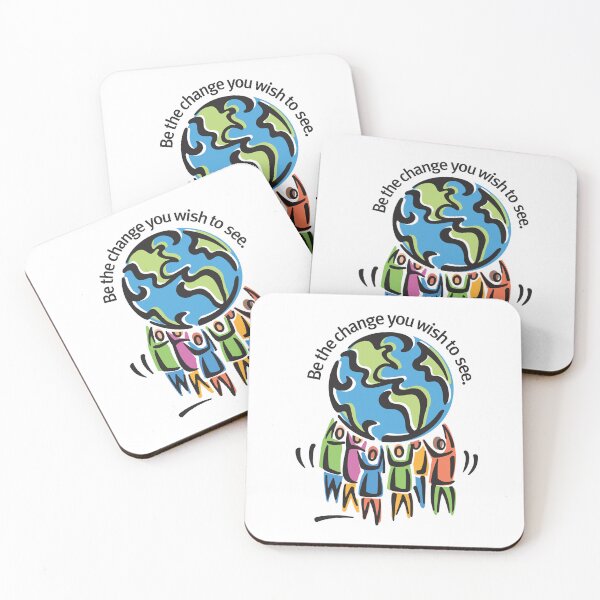 Item preview, Global Citizens Unite. Be the change you wish to see. designed and sold by jeff-jones.