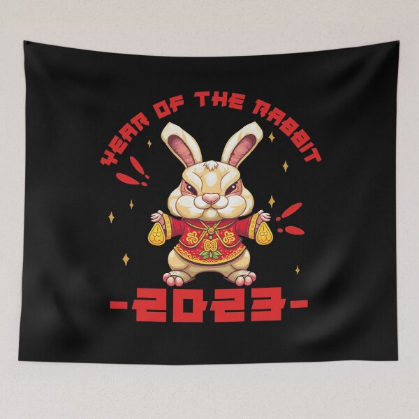 Item preview, Happy Chinese New Year 2023 Year Of The Rabbit Horoscope designed and sold by Tatus Brinal.