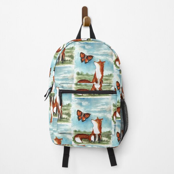 Item preview, Fox and Butterfly designed and sold by Roselyn Snead.