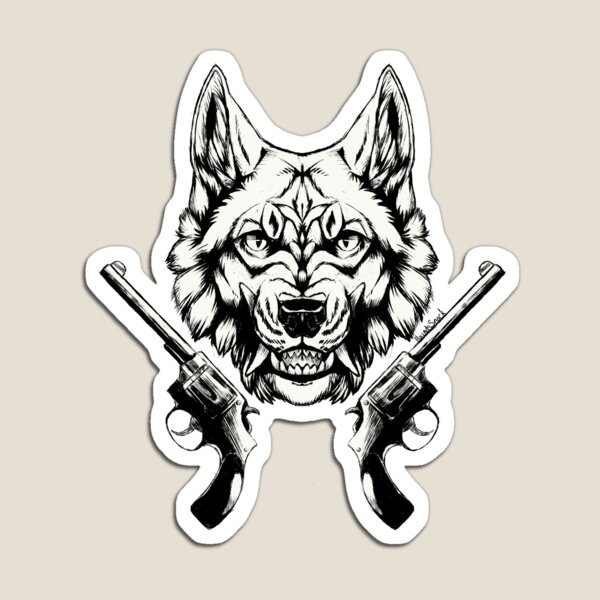 Item preview, White Wolf Firearms designed and sold by HoundsSnack.