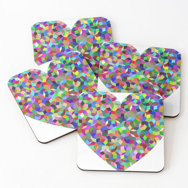 Item preview, Cubic heart. print designed and sold by Senior-Kuzmin.