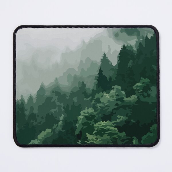 Item preview, Abstract Illustration:- Abstract Landscape Wall Art-Abstract Forest illustration designed and sold by typoinspired.