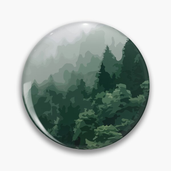 Item preview, Abstract Illustration:- Abstract Landscape Wall Art-Abstract Forest illustration designed and sold by typoinspired.