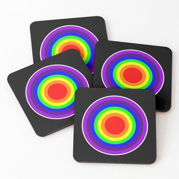 Item preview, Rainbow Target  designed and sold by amanda150771.