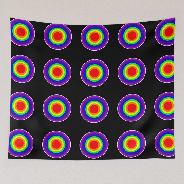 Item preview, Rainbow Target  designed and sold by amanda150771.