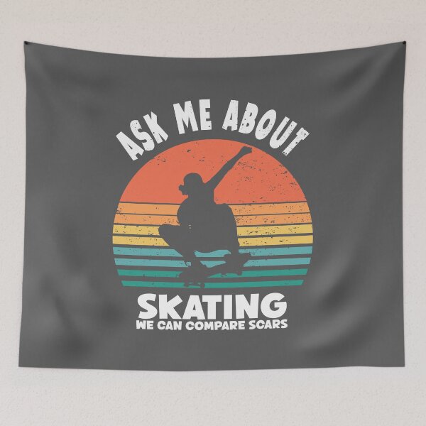 Item preview, Funny  Retro sunset skater shirt designed and sold by TipTopTapo.
