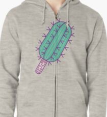 Succulent Pop Zipped Hoodie