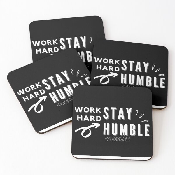 Item preview, Work Hard Stay Humble designed and sold by WildLobo.