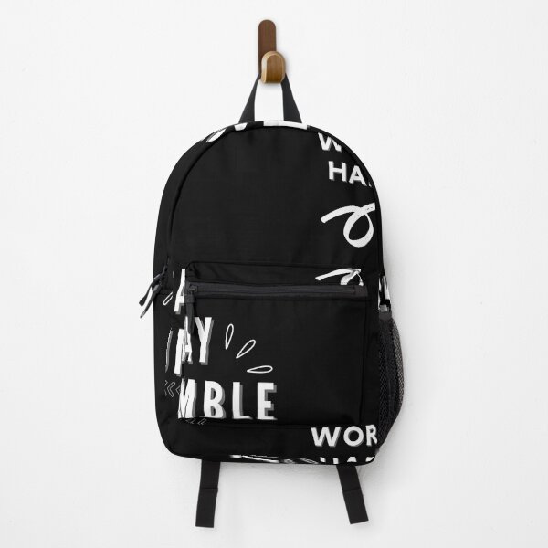 Item preview, Work Hard Stay Humble designed and sold by WildLobo.