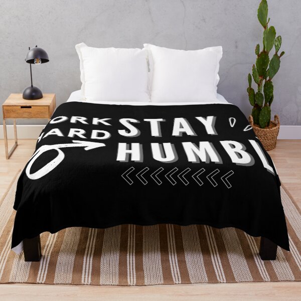 Item preview, Work Hard Stay Humble designed and sold by WildLobo.