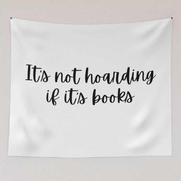 Item preview, It’s not hoarding if it's books designed and sold by Simi2020.