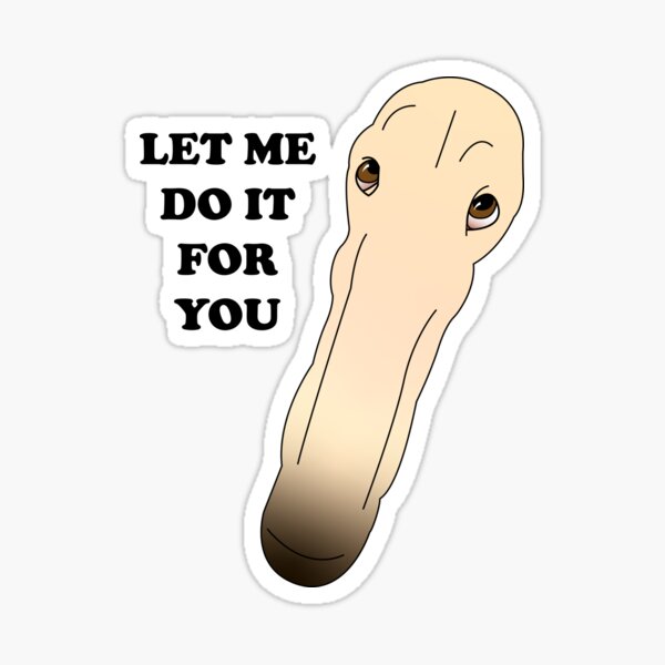  borzoi let me do it for you meme with text sticker for sale by