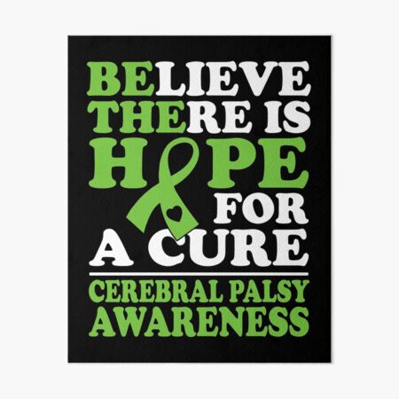 Item preview, Believe There Is Hope Cerebral Palsy Awareness designed and sold by Adolfo114.