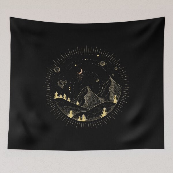 Item preview,   Moon Phase And Sign - Boho Moon phase designed and sold by ImagesDesigns.
