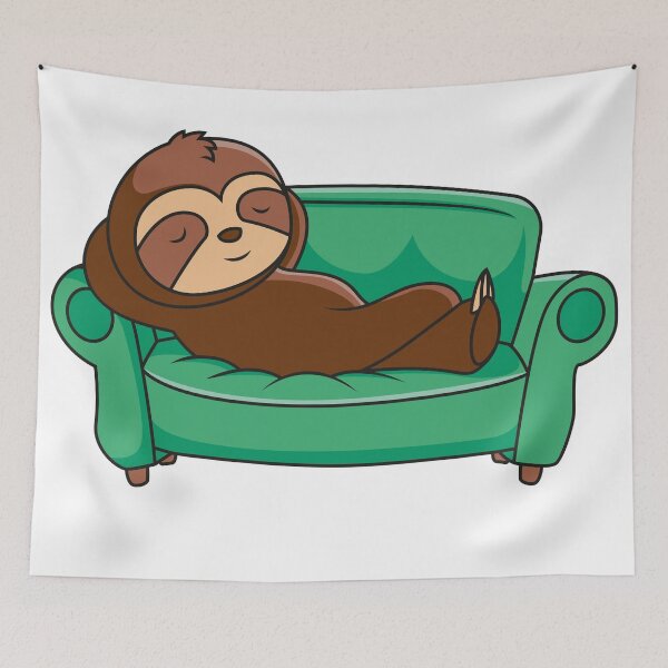 Item preview, Sloth Resting on the Couch designed and sold by PET-SHIRTS.