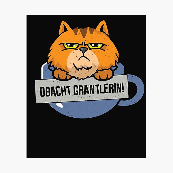 Item preview, Care grumpy cat - Bavaria designed and sold by ChrisFeil.