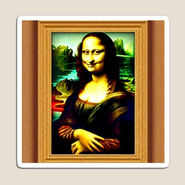 Mona Lisa by Leonardo da Vinci Magnet