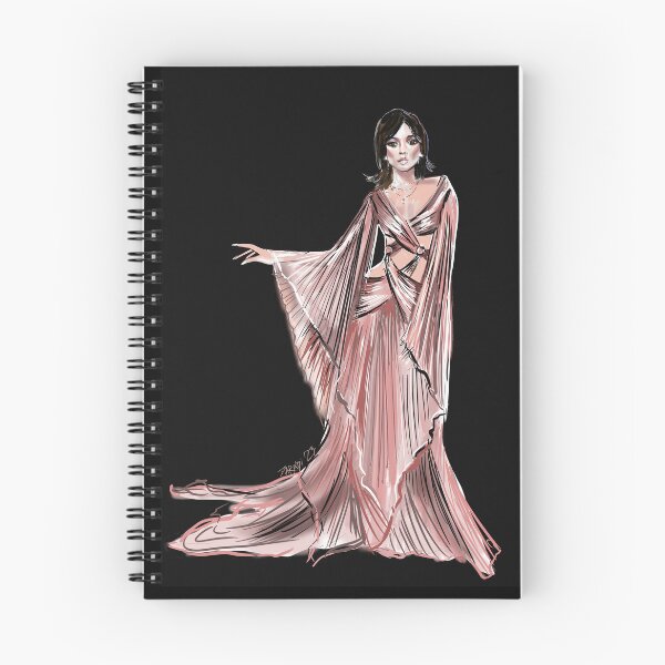 Item preview, Wednesday Addams dancing hands red carpet look designed and sold by PG Illustration.