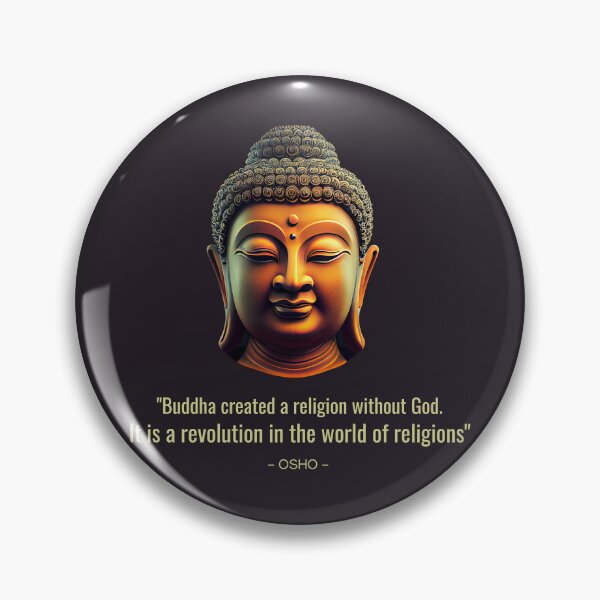 Item preview, Find Inspiration in Osho's Words on Buddha and Meditation designed and sold by RetComly.