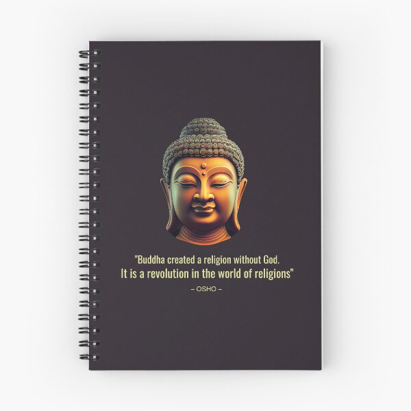 Item preview, Find Inspiration in Osho's Words on Buddha and Meditation designed and sold by RetComly.