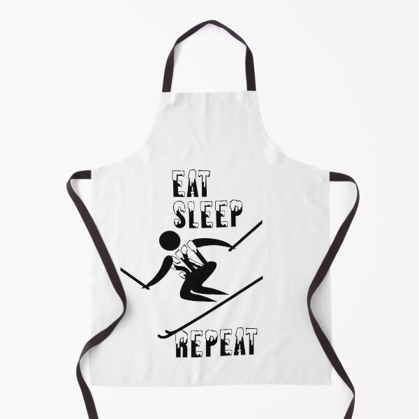 Item preview, Eat Sleep Ski Repeat designed and sold by CrafTeeMrsB.
