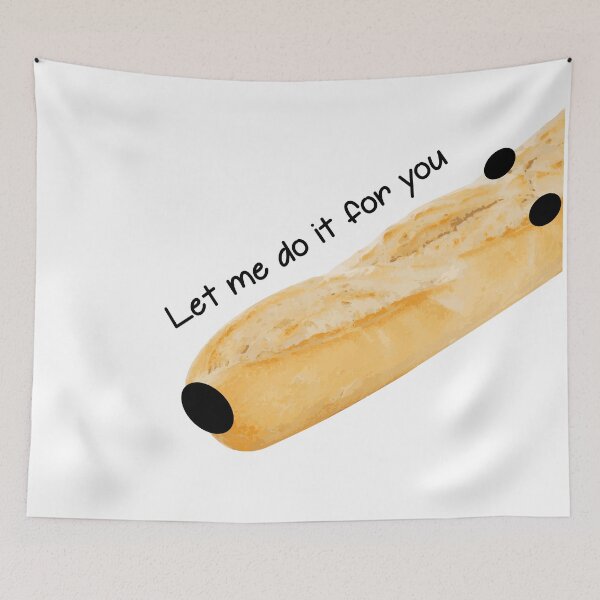 Item preview, Borzoi let me do it for you meme bread designed and sold by ItsMemeMachine.
