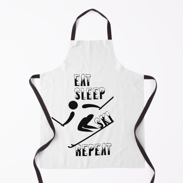 Item preview, Eat Sleep Ski Repeat designed and sold by CrafTeeMrsB.