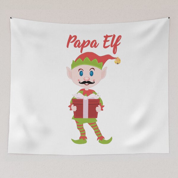 Item preview, Mens Papa Elf Christmas Season T-shirt Family Matching Gift Set designed and sold by Maindy.