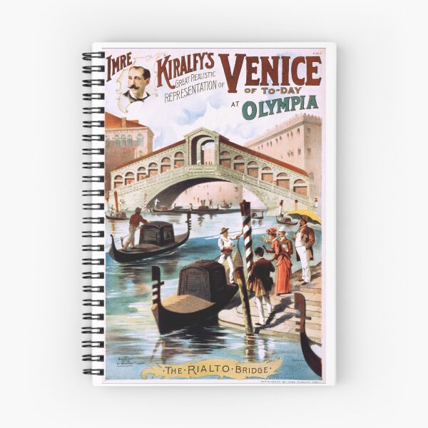 Item preview, Vintage 1891 Venice Travel Art  designed and sold by VintageArtRepro.