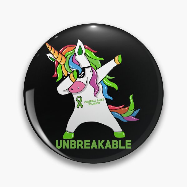 Item preview, Cerebral Palsy Awareness Unicorn Warrior  designed and sold by Adolfo114.