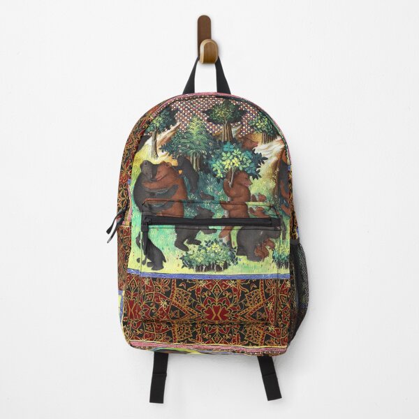 Item preview,  BOOK OF HUNTING ,BEARS IN WOODLAND GREENERY Medieval Miniature designed and sold by BulganLumini.