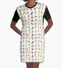 Vestido camiseta Heads up: Crema