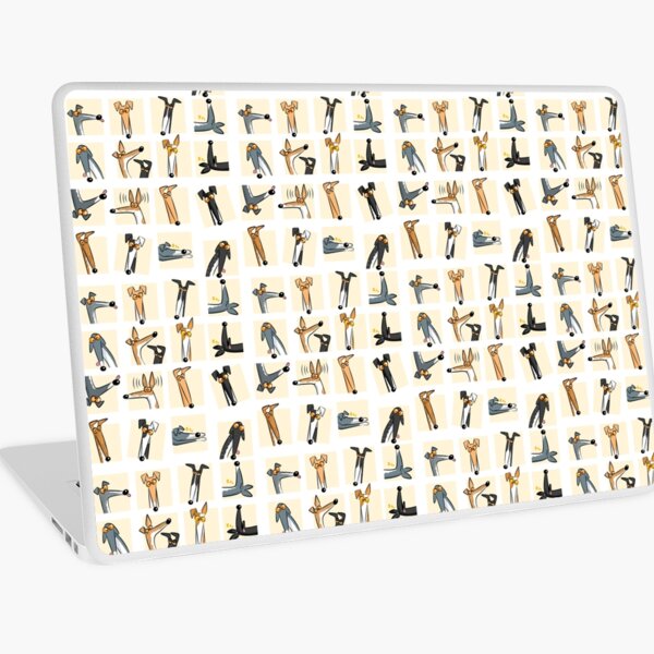 Heads up: Cream Laptop Skin