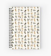 Cuaderno de espiral Heads up: Crema