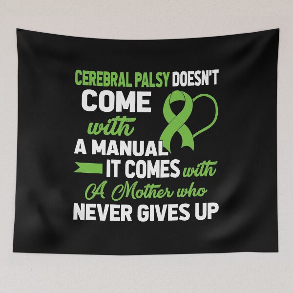 Item preview, Cerebral Palsy Doesn't Come with A Manual A Mother designed and sold by Adolfo114.