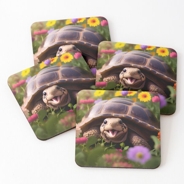 Item preview, Happy Tortoise  designed and sold by AiBroughtToLife.