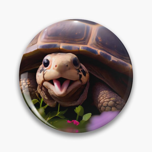 Item preview, Happy Tortoise  designed and sold by AiBroughtToLife.