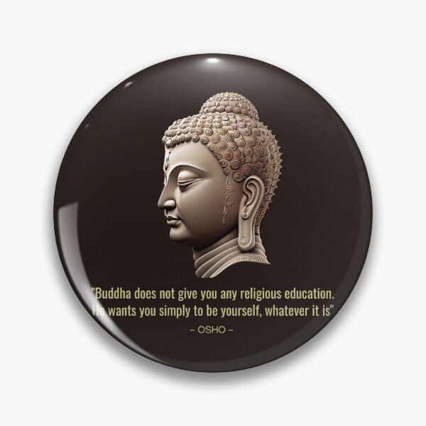 Item preview, Inner Peace and Motivation with Osho's Buddha Quotes designed and sold by RetComly.
