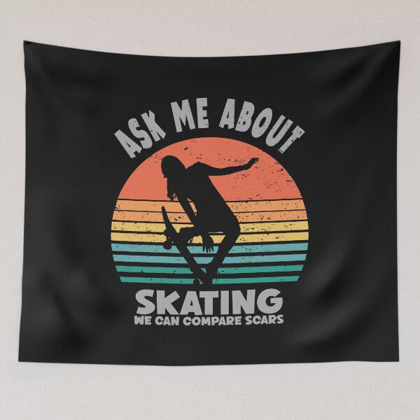 Item preview, Retro sunset skater girl design  designed and sold by TipTopTapo.