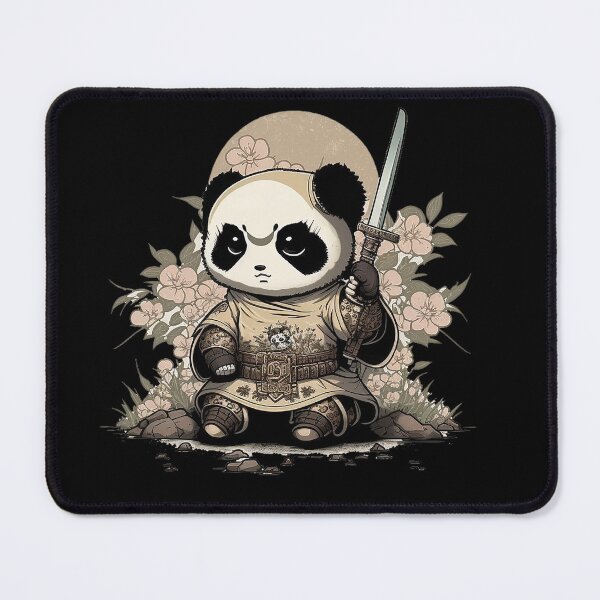 Item preview, Cool Baby Samurai Panda Xiang Xiang anime ukiyo-e style  designed and sold by Urosek.