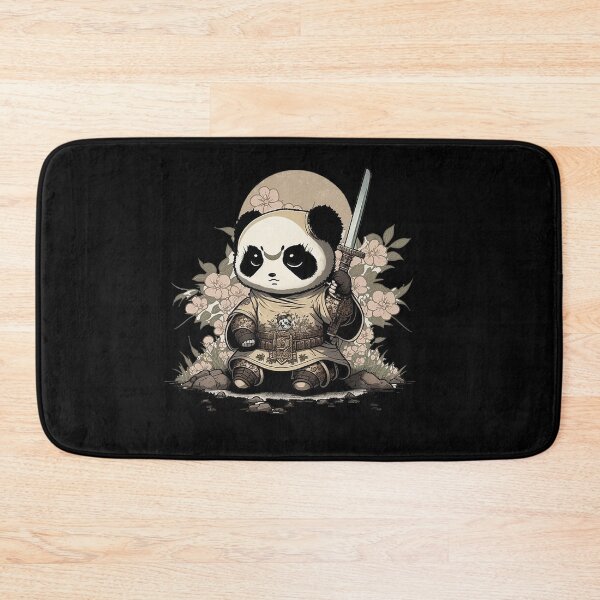 Item preview, Cool Baby Samurai Panda Xiang Xiang anime ukiyo-e style  designed and sold by Urosek.