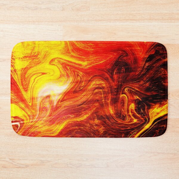 Item preview, Abstract Artwork Digital Volcano designed and sold by diezitrones.