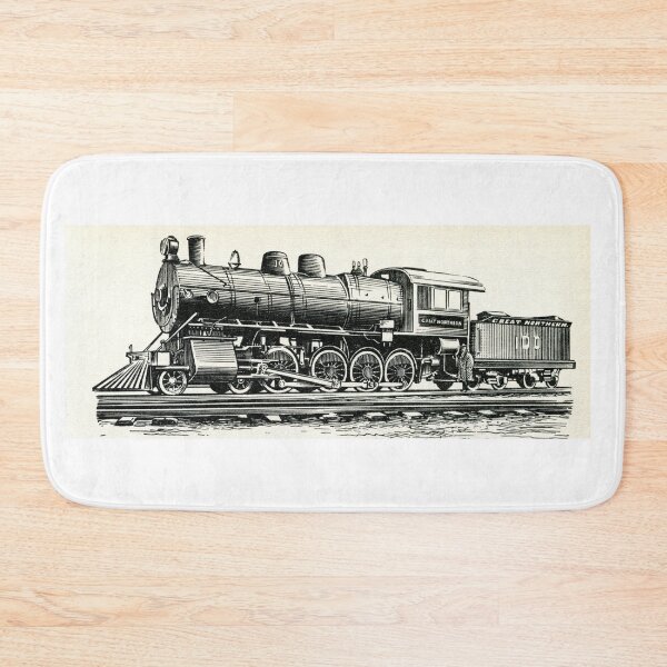 Item preview, Steam Locomotive designed and sold by TechLaughs.
