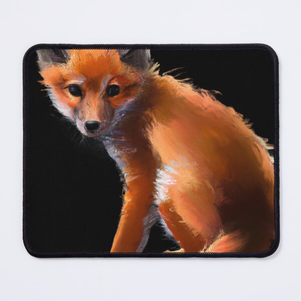 Item preview, Fox Looking Cute with rainbow colors designed and sold by phillipbooth.
