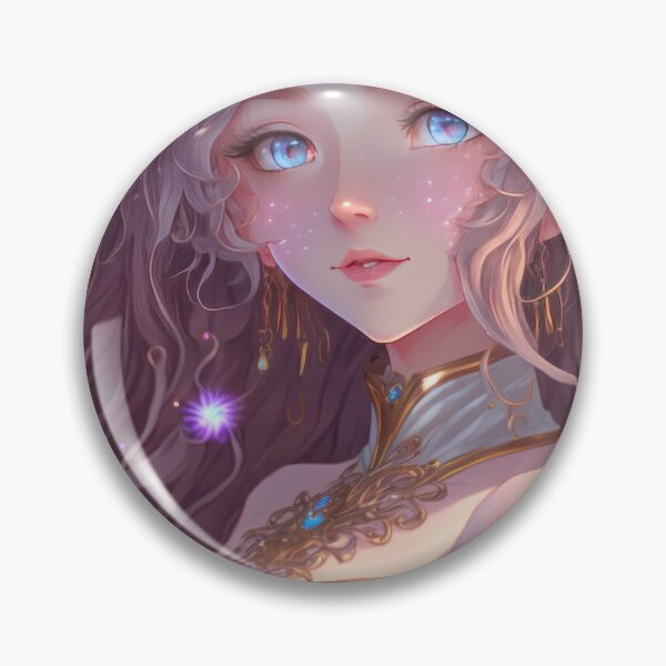 Item preview, Portrait of a fantasy female novice designed and sold by PJGartui.