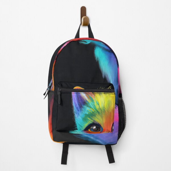 Item preview, Fox Looking Cute with rainbow colors designed and sold by phillipbooth.
